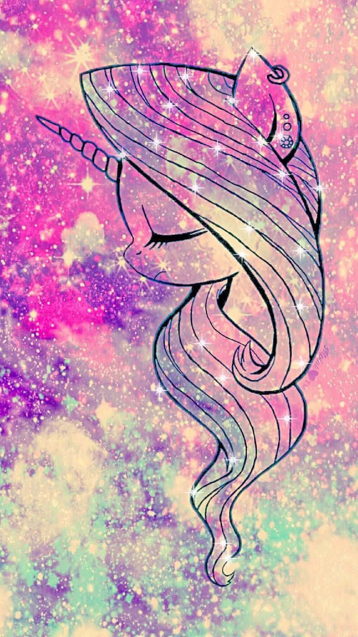A Magical Pastel Unicorn Background