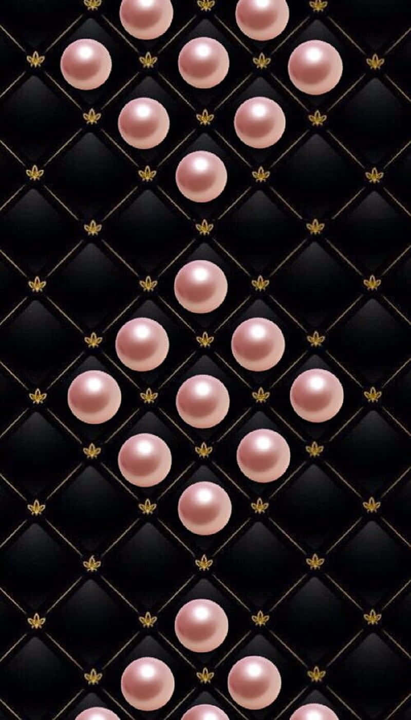 A Magical Pink, Black And White Fantasy