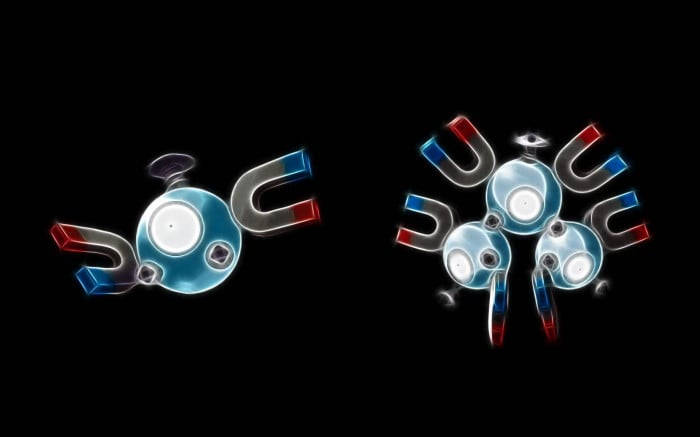 A Magnemite And Magneton