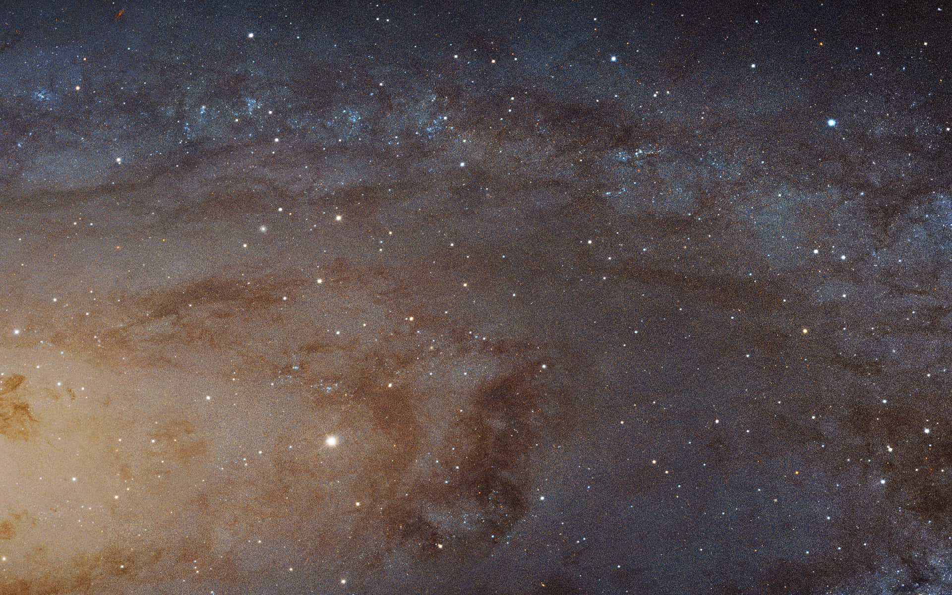 A Majestic Image Of The Andromeda Galaxy. Background