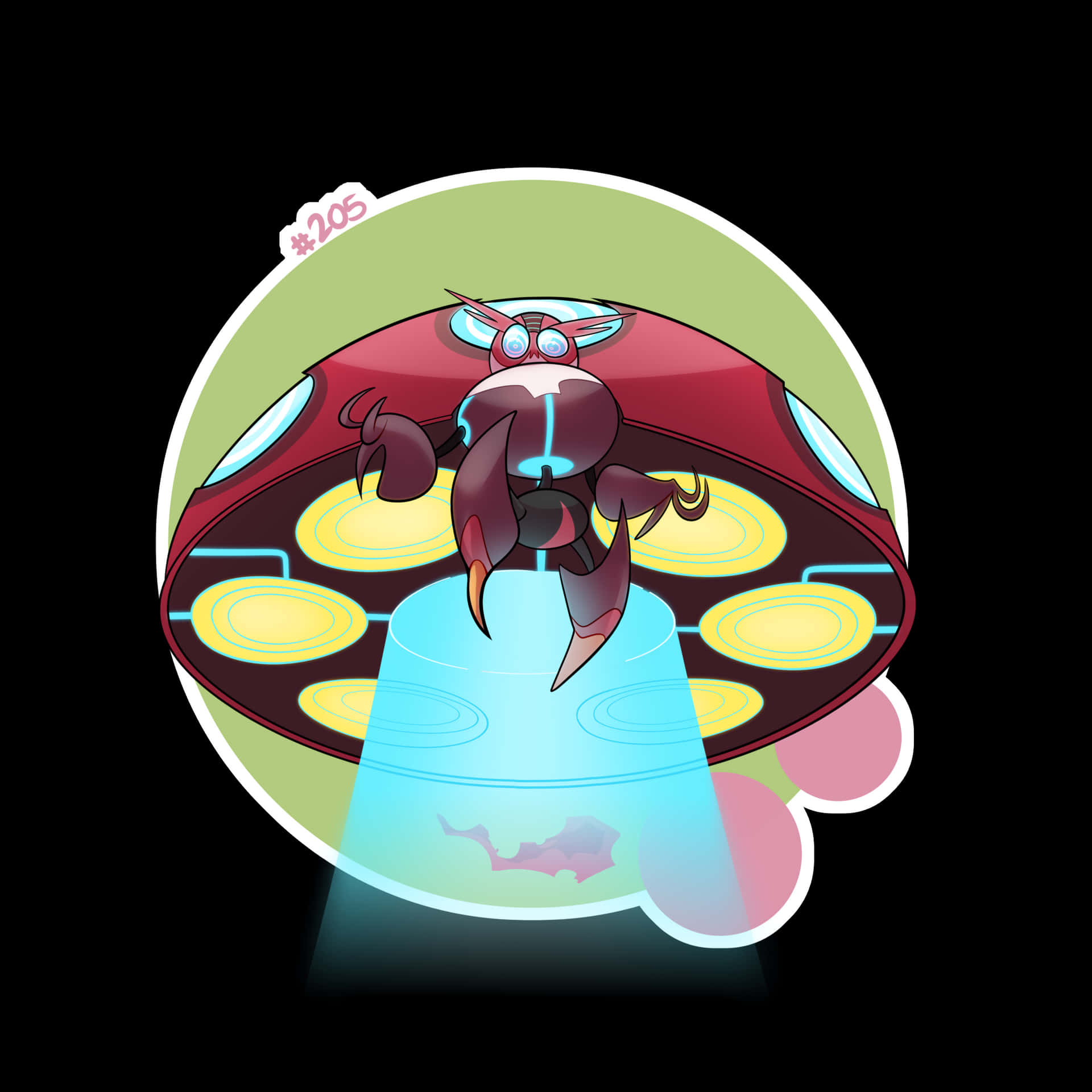 A Majestic View Of Gigantamax Orbeetle Background