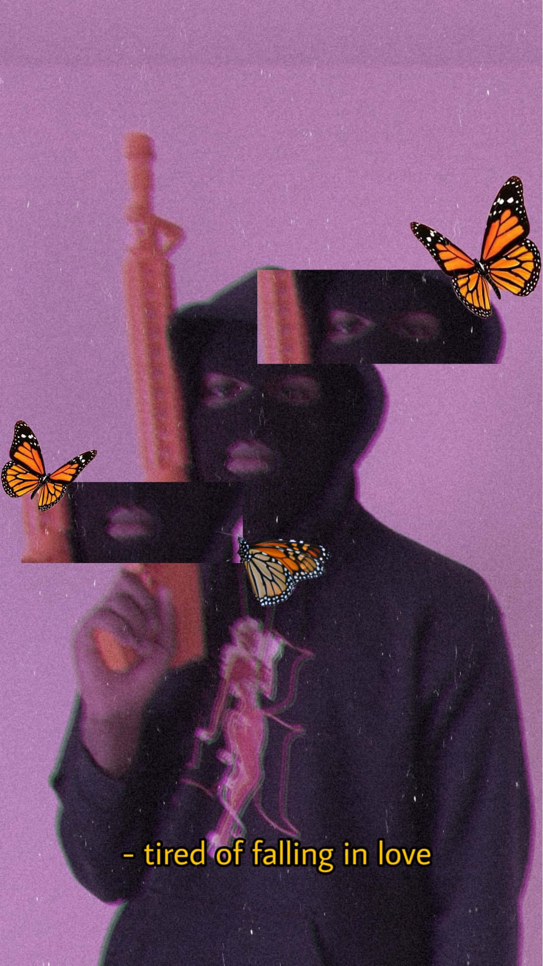 A Man Holding A Gun Background