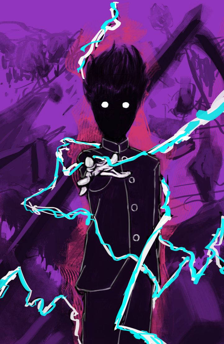 A Man In A Suit With Lightning In His Hands