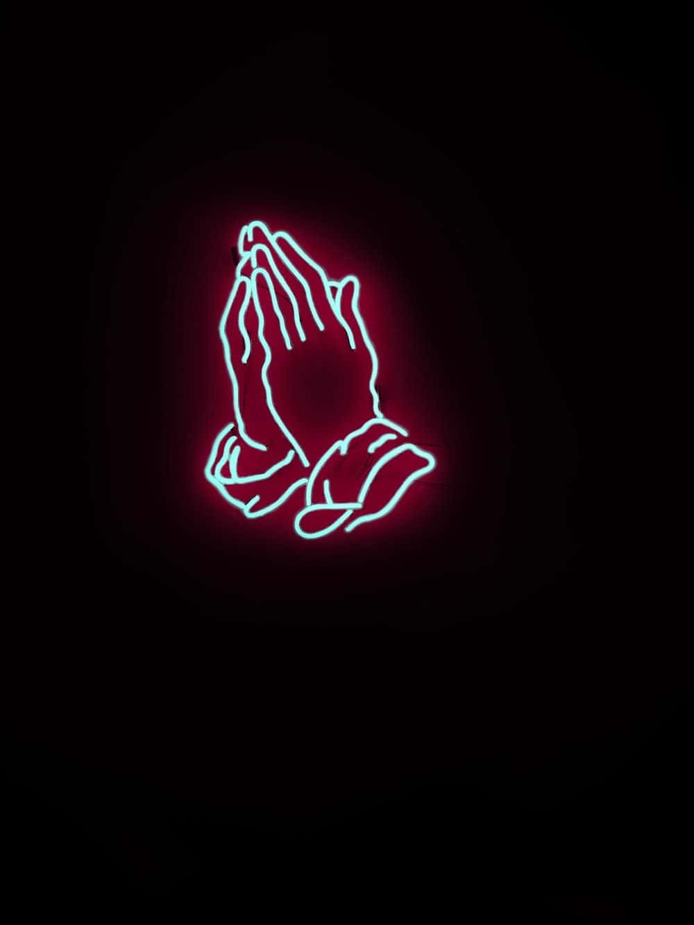 A Man In Prayer Background
