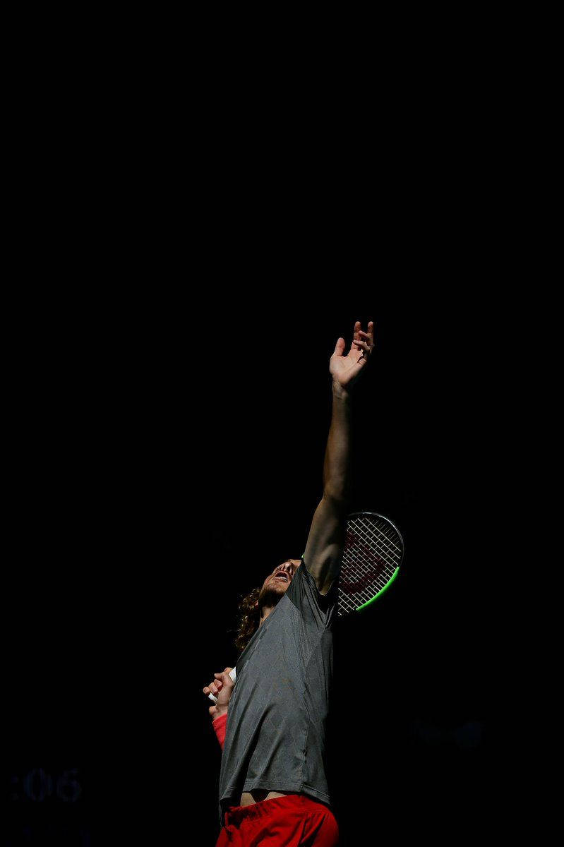 A Man Playing Tennis