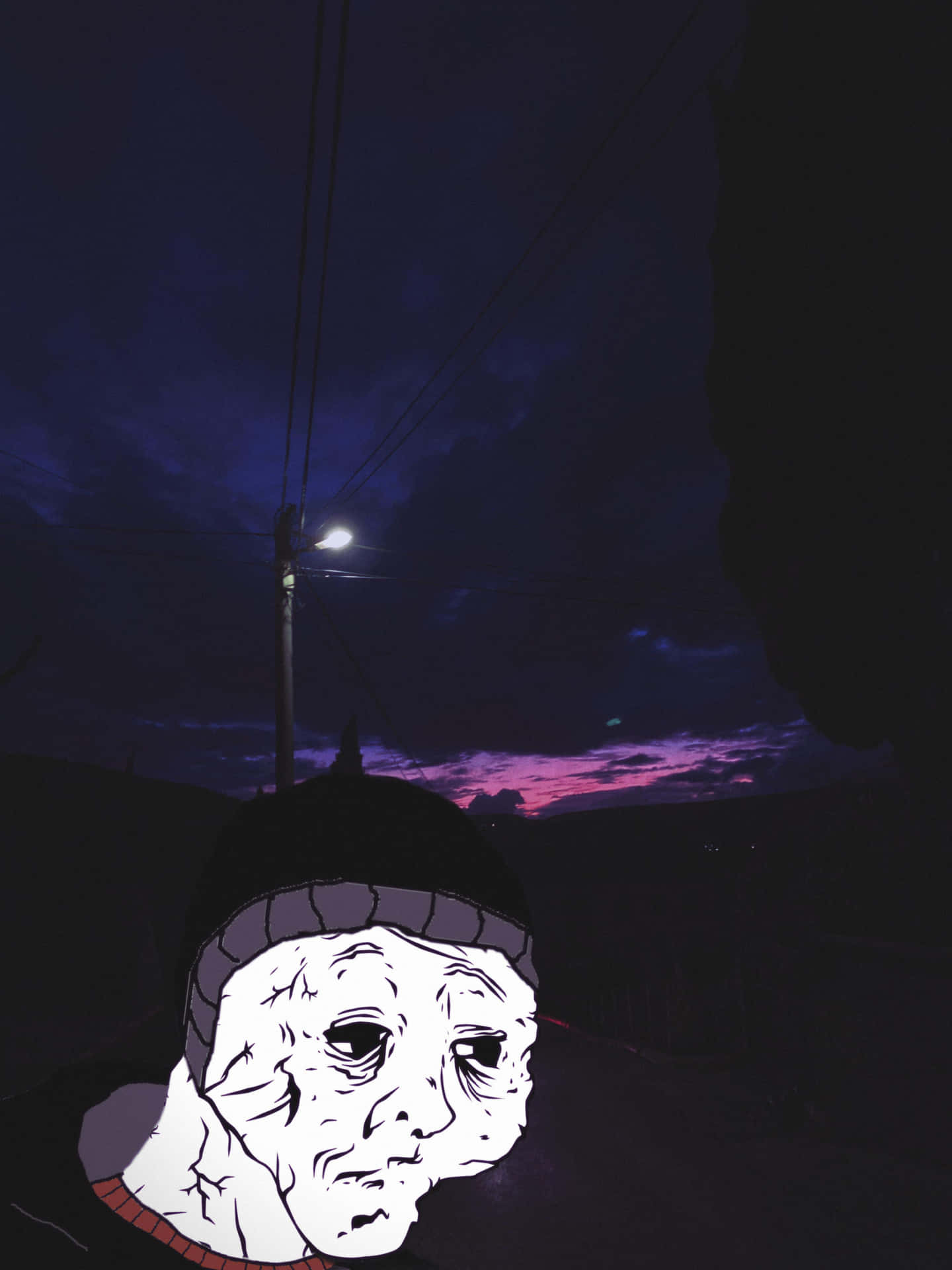 A Man With A Hat On Background