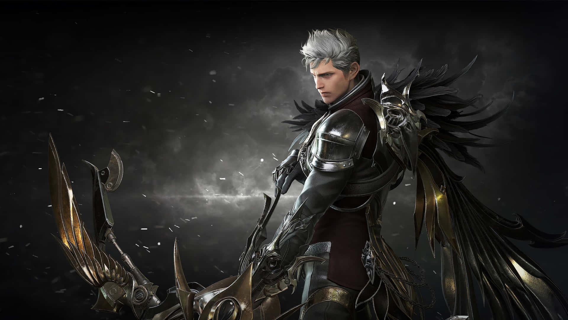A Man With A Sword And A Sword Background