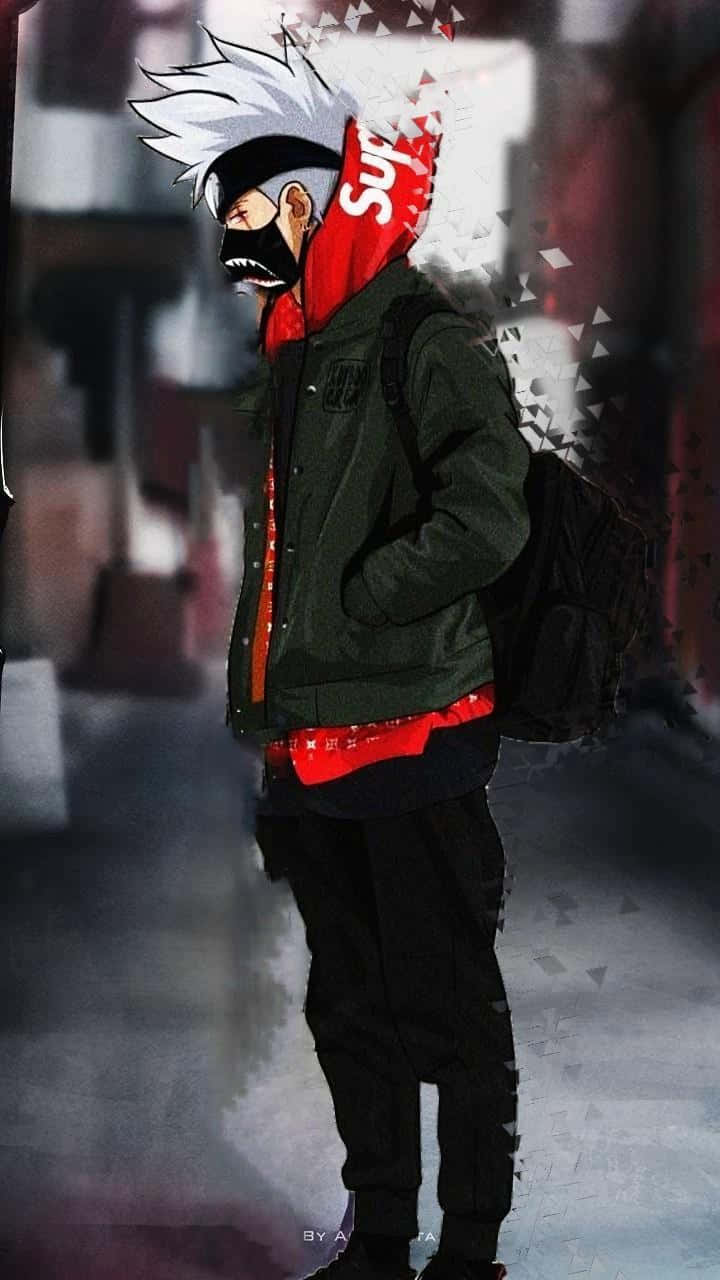 A Man With A White Beard And A Red Jacket Background