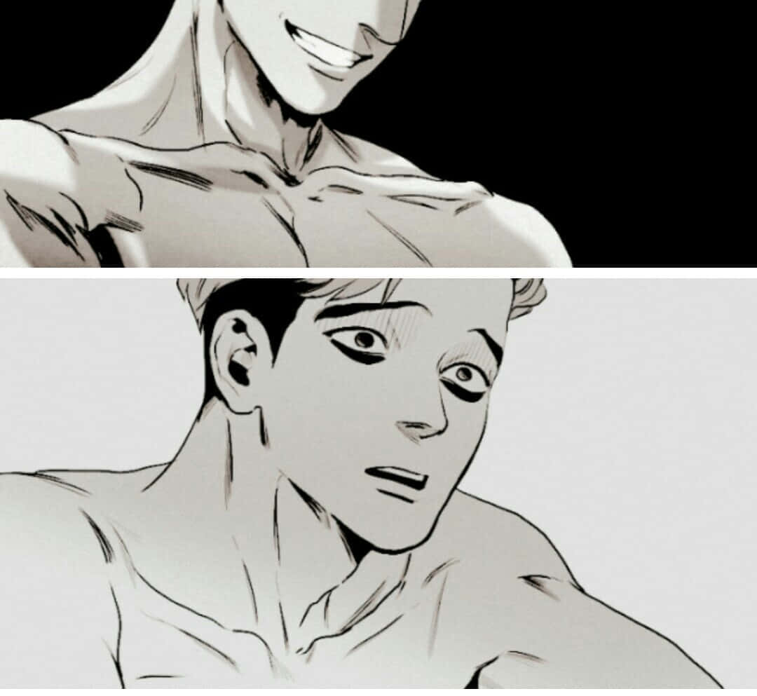 A Man With No Shirt And A Man With No Shirt Background