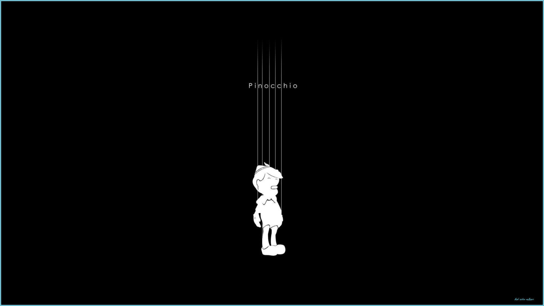 A Melancholic Cartoon Figure Standing Alone Background