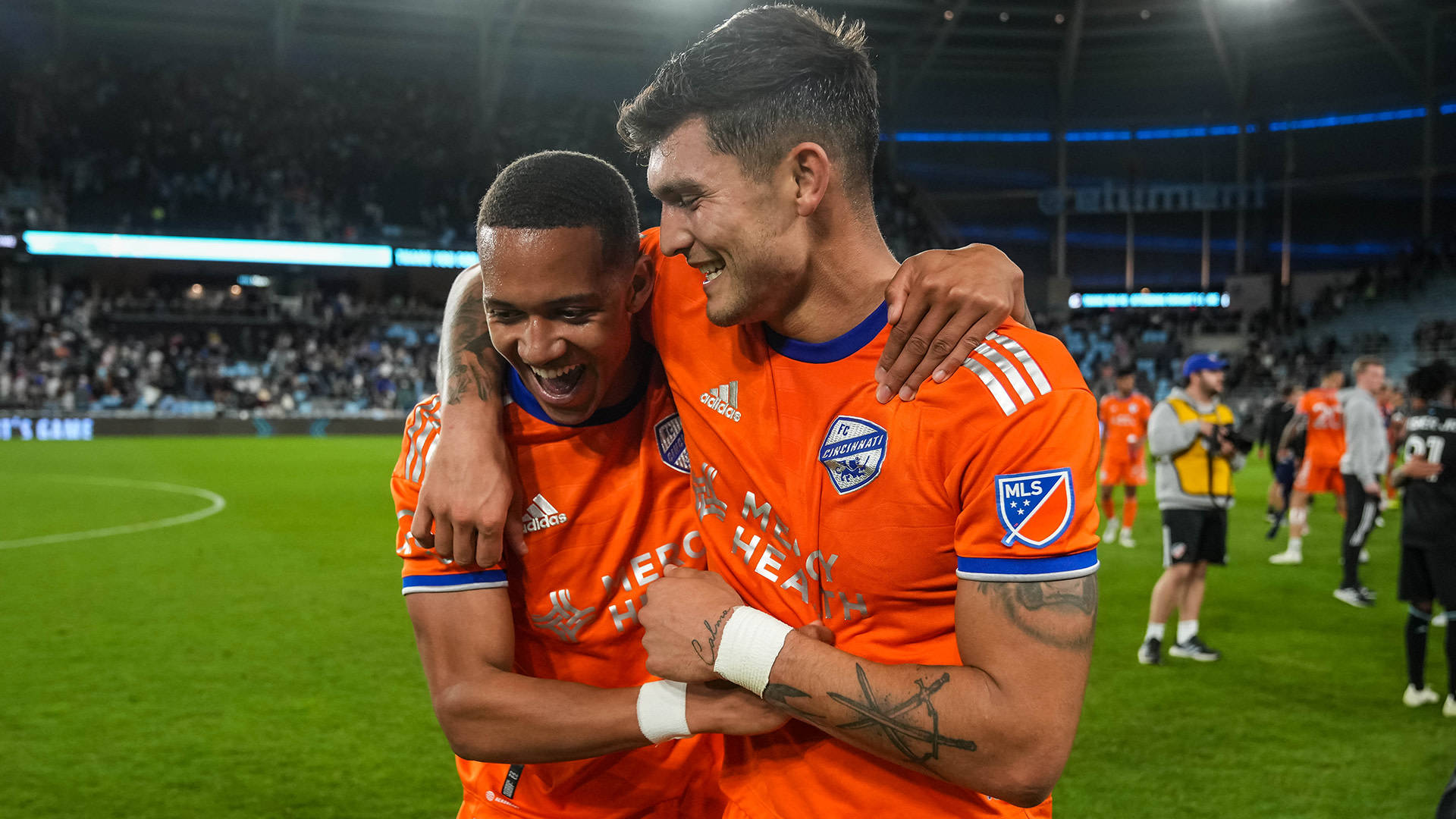 A Member Of Fc Cincinnati Background