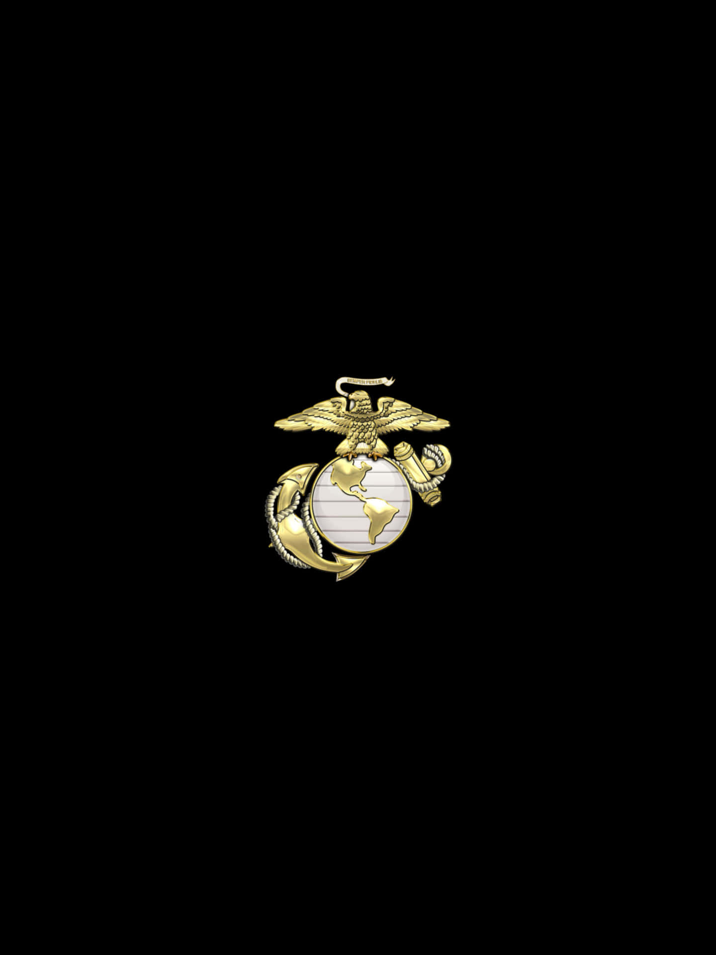 A Member Of The United States Marine Corps Preparing For Duty Background