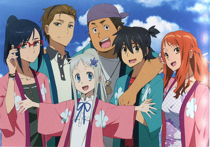 A Memory Of Lost Friendship - Anohana Characters