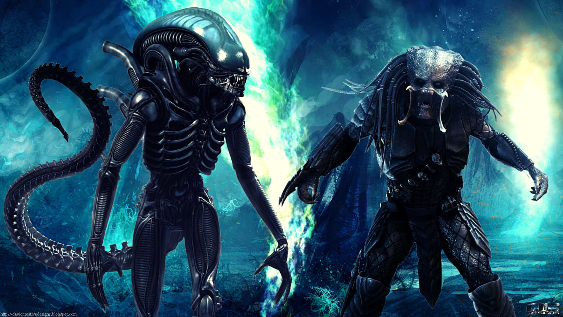 A Menacing Extraterrestrial Creature Fromalien 4k. Background