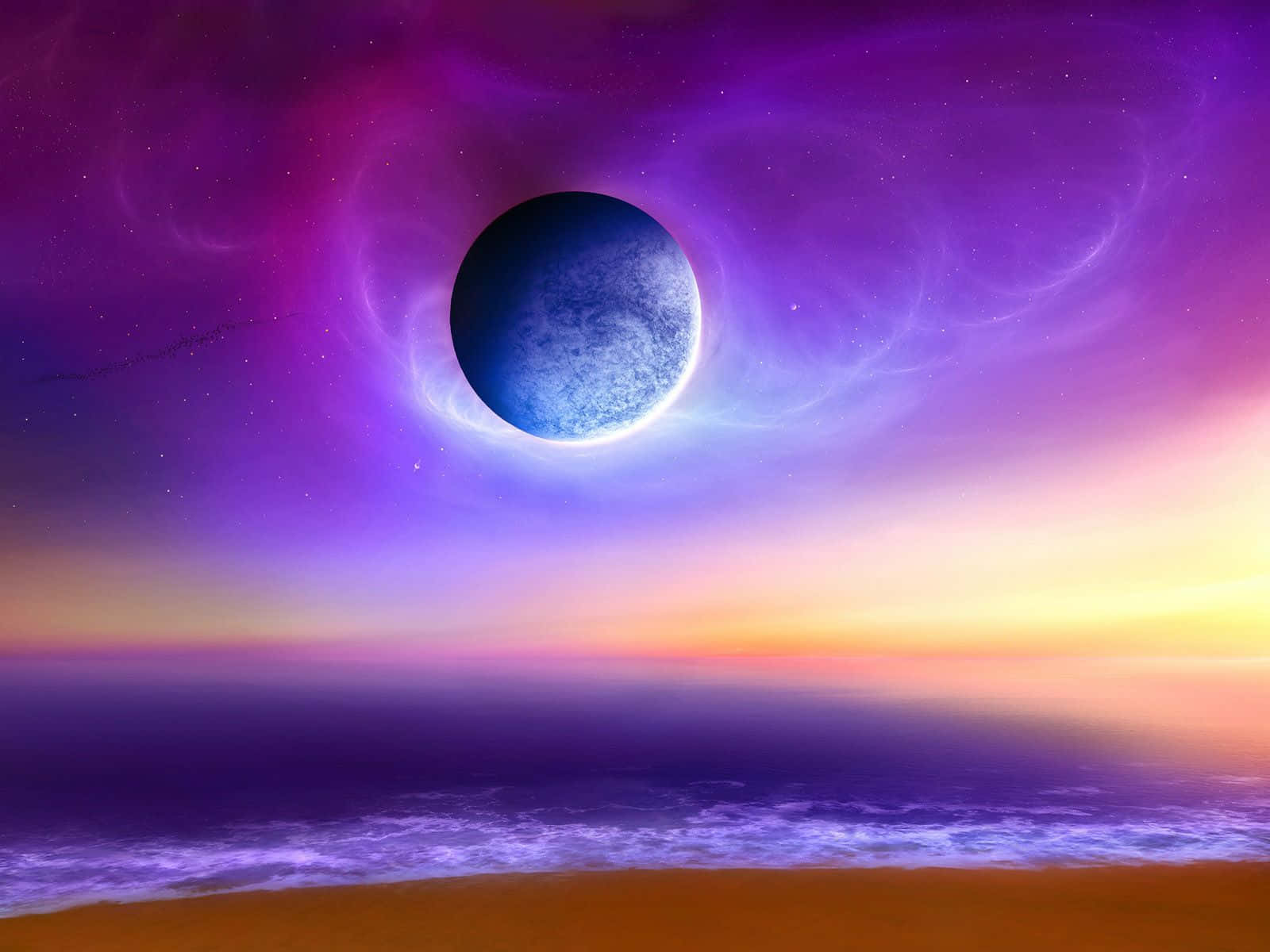 A Mesmerizing Cosmic Journey Background