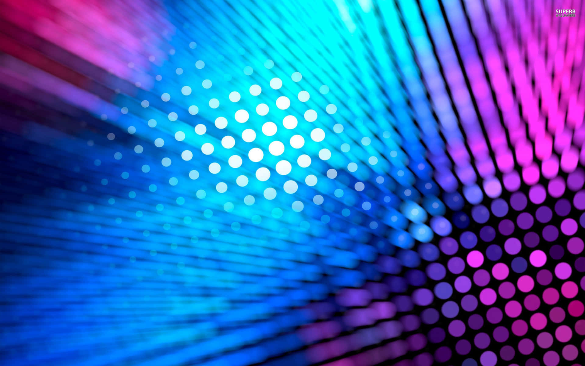 A Mesmerizing Neon Mixture Of Colors And Shapes. Background