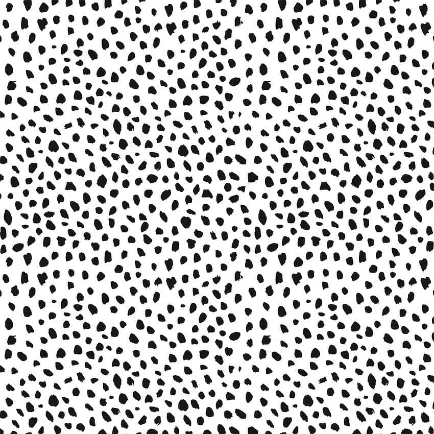 A Mesmerizing Pattern Of Endless Black Dots. Background