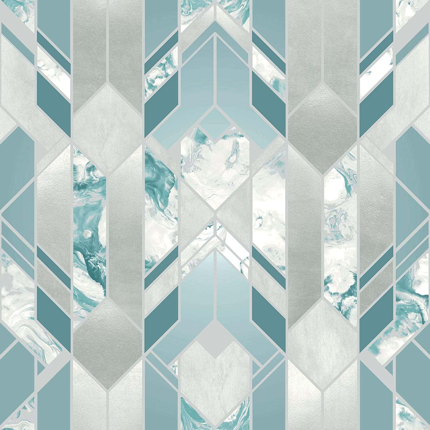 A Mesmerizing Teal Marble Background