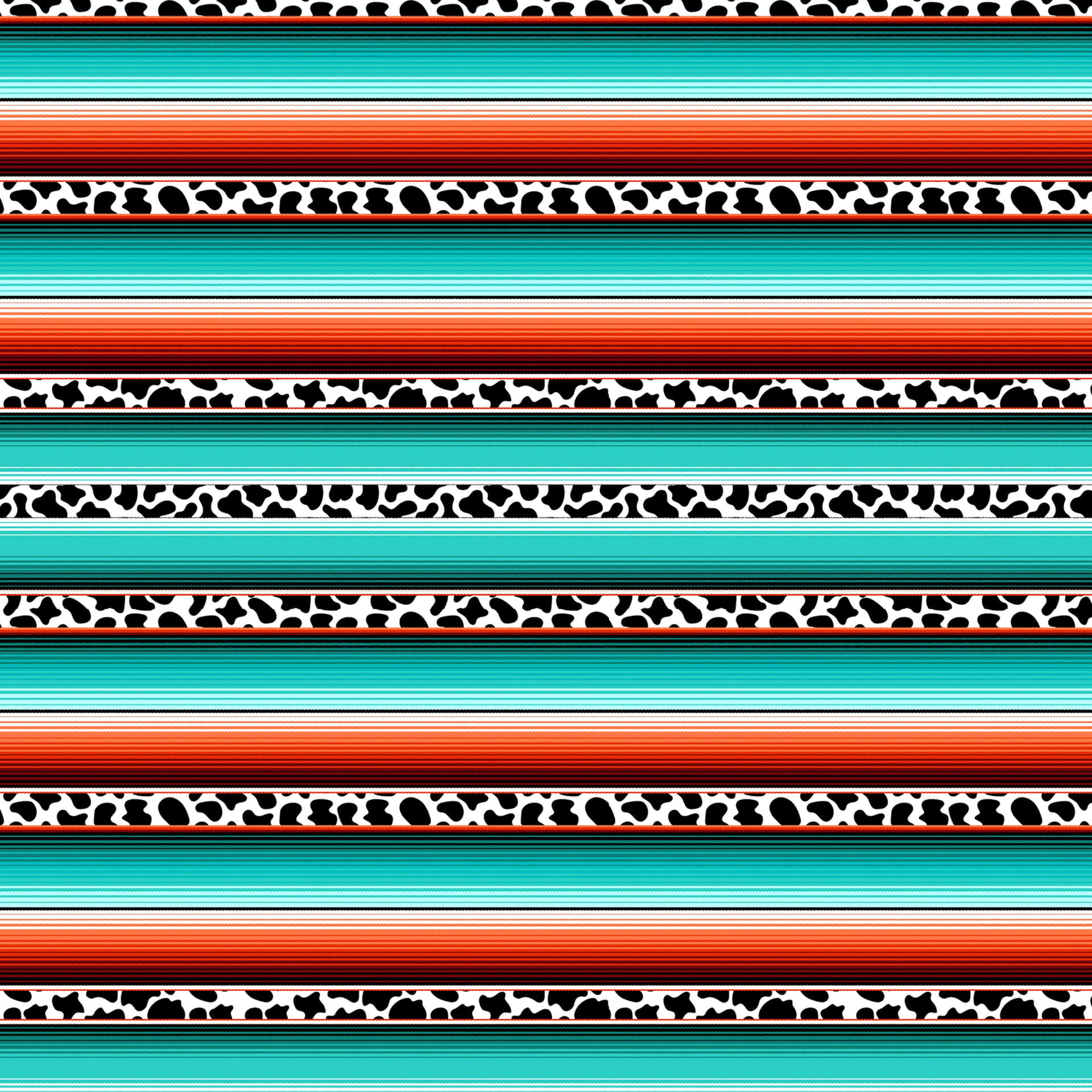 A Mexican Pattern With Black And White Stripes Background