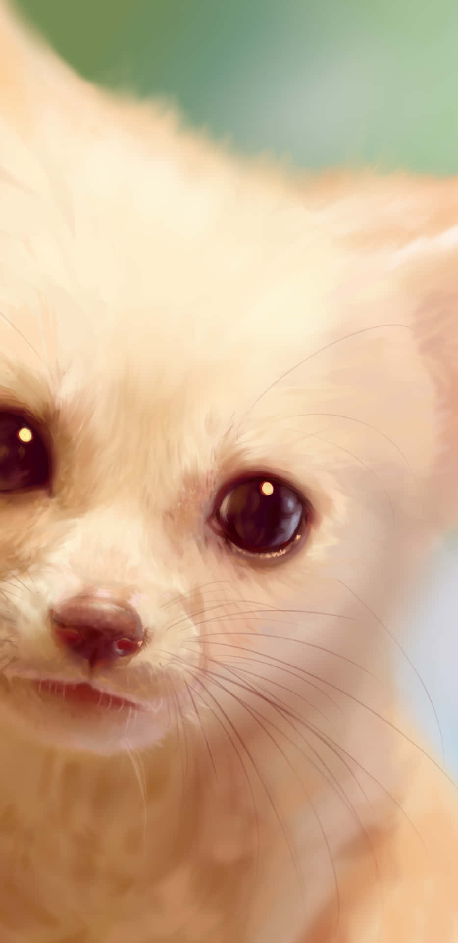 A Miniature World Of Cuteness And Sweetness Background