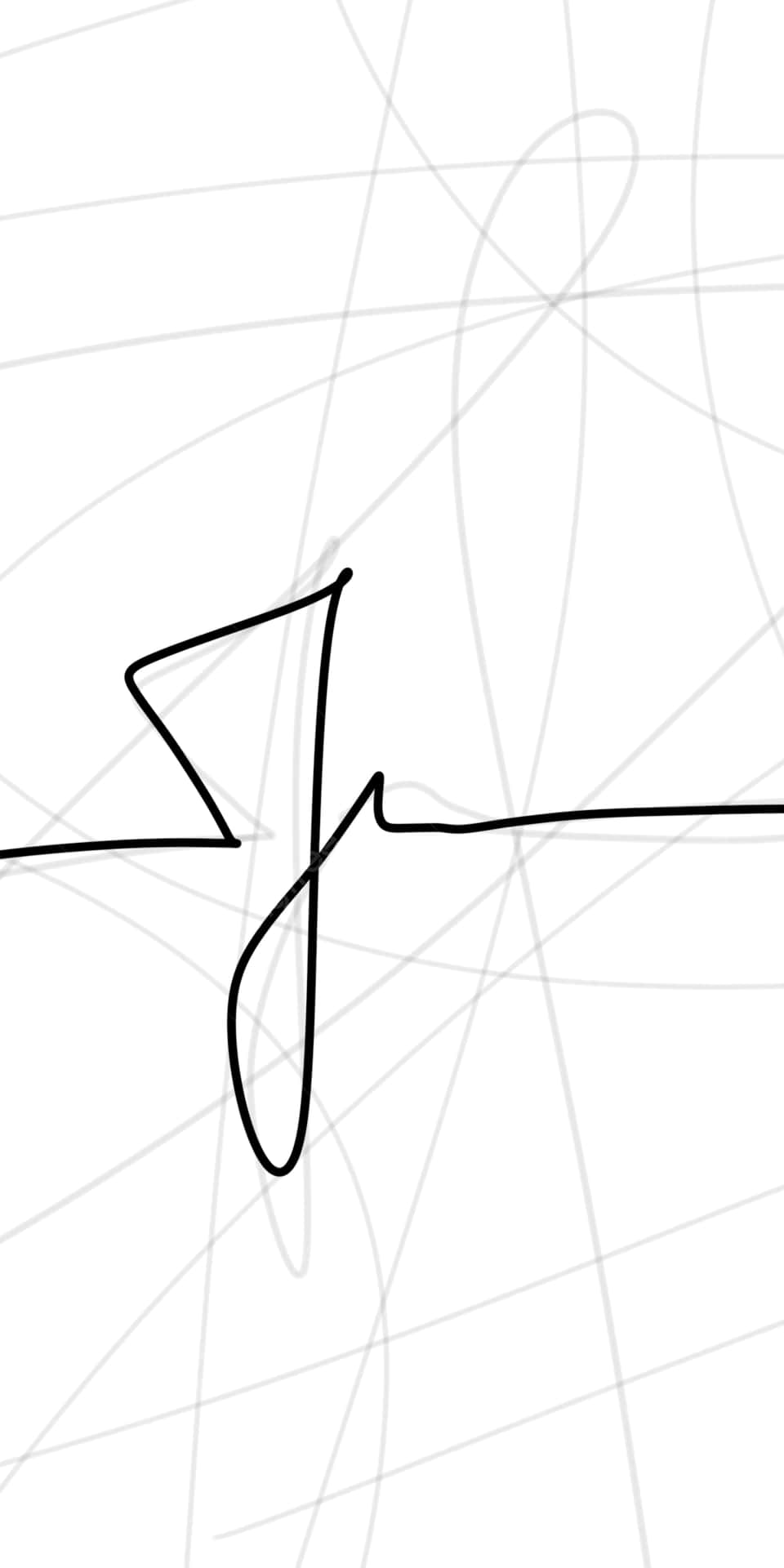 A Minimalist Black And White Wallpaper Background