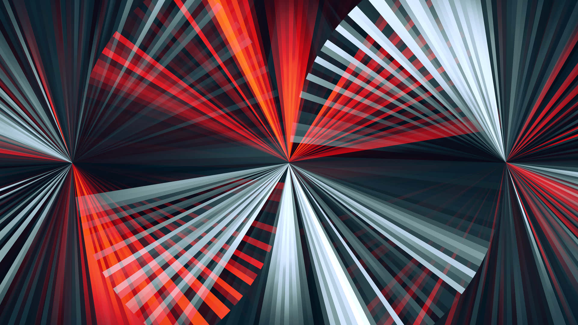 A Minimalist Black, White, And Red Design Background