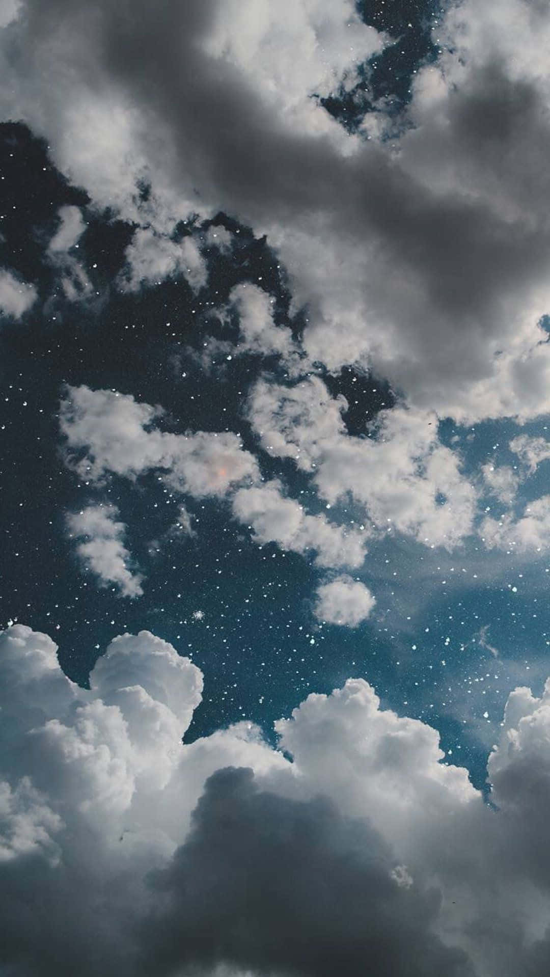 A Minimalist Blue And Gray Background Background