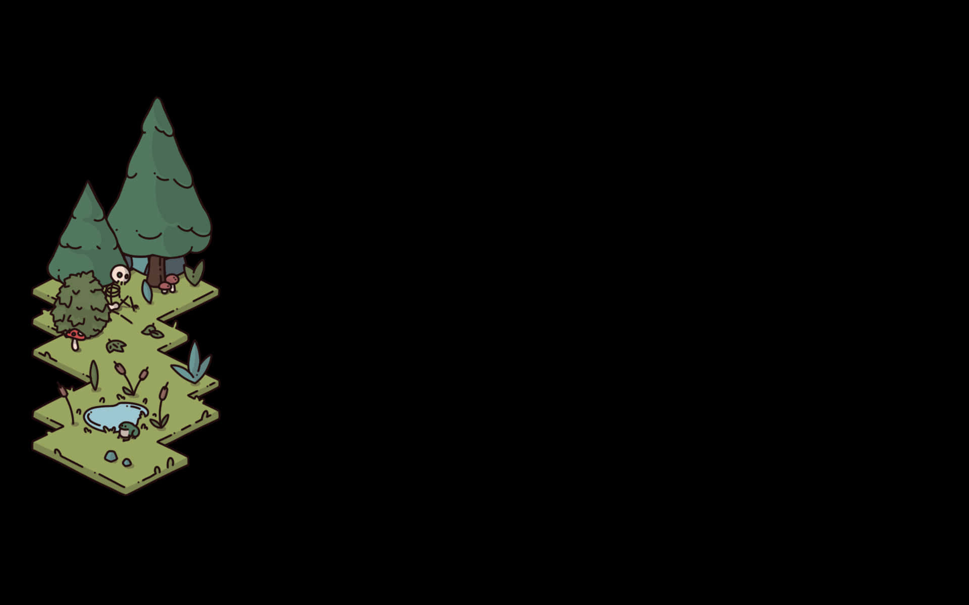 A Minimalist Christmas Desktop To Get You In The Holiday Spirit Background