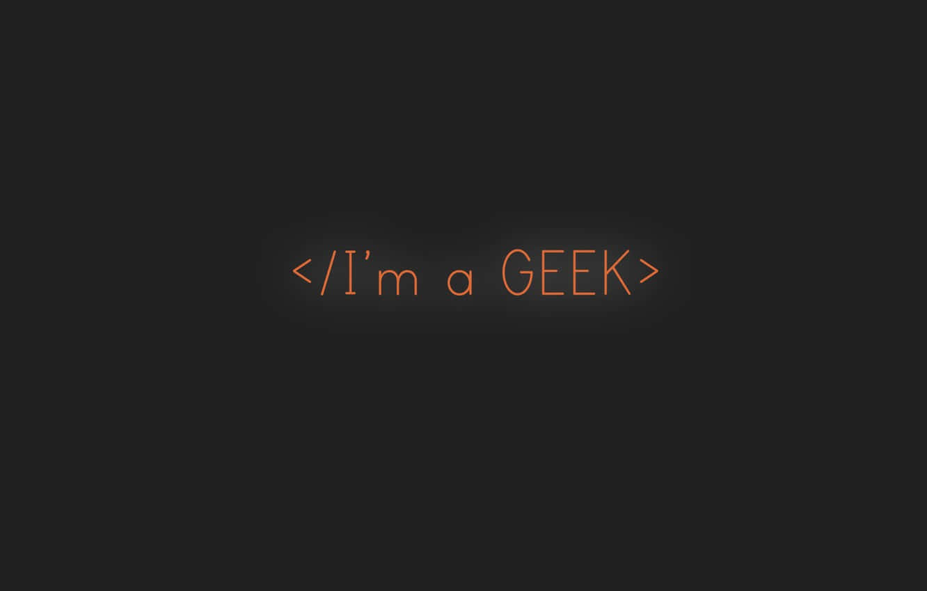 A Minimalist Geek In A World Of Technology Background