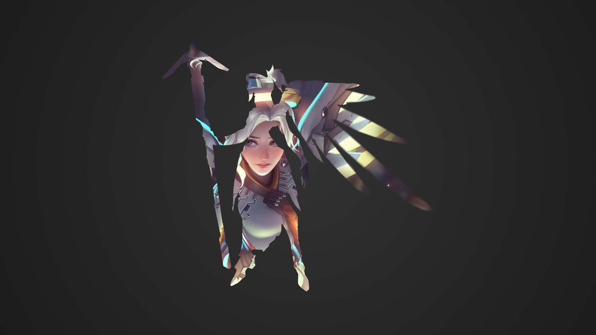 A Minimalist Take On Overwatch Background