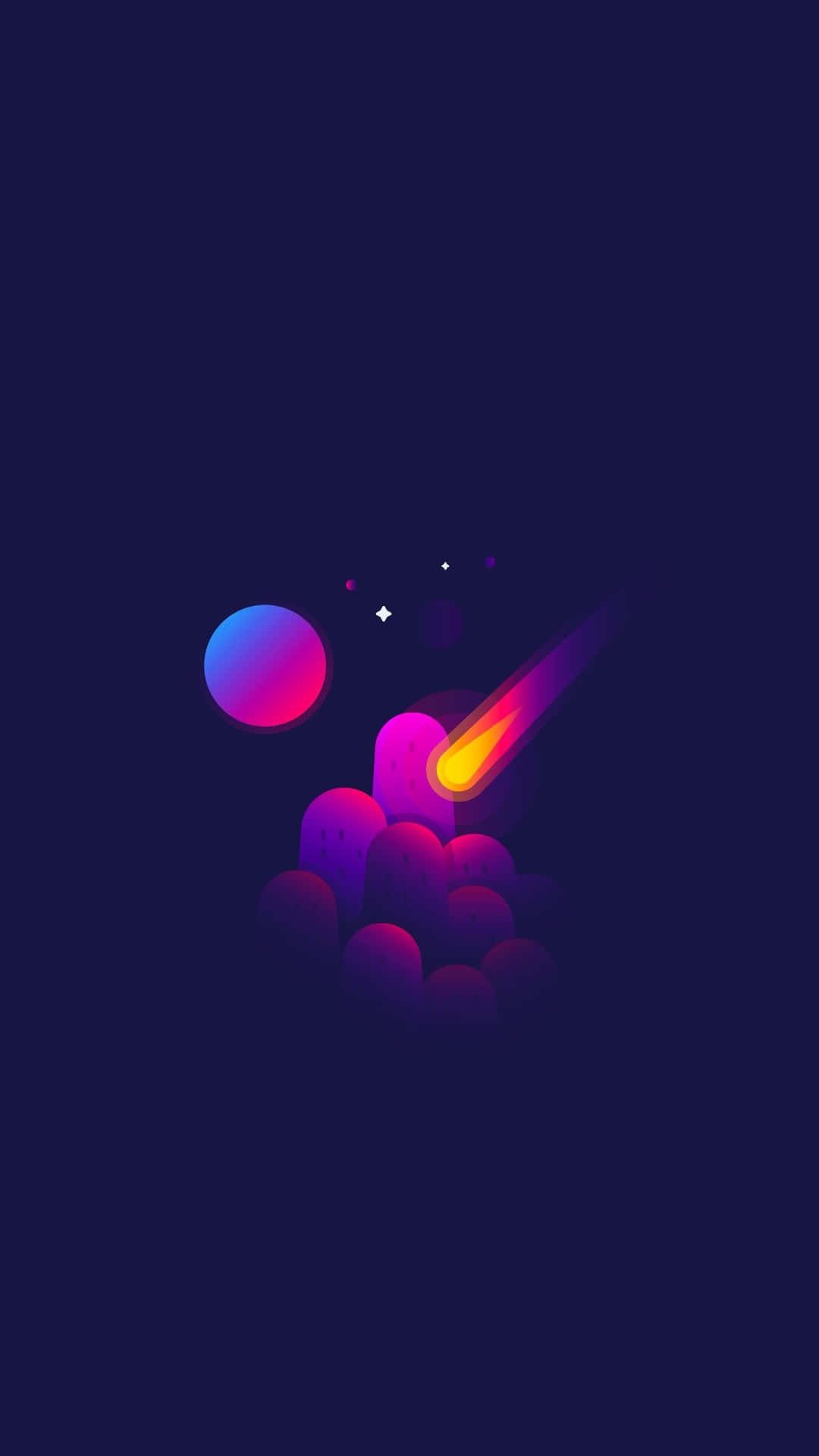 A Minimalist Touch Of Purple Adds Subtle Sophistication. Background