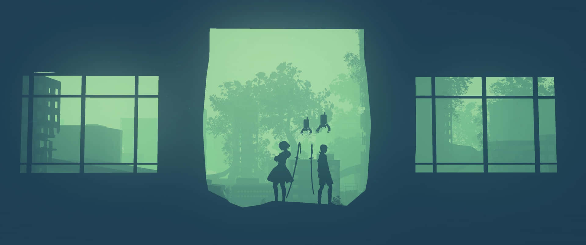 A Minimalistic 3440x1440 Wallpaper Background