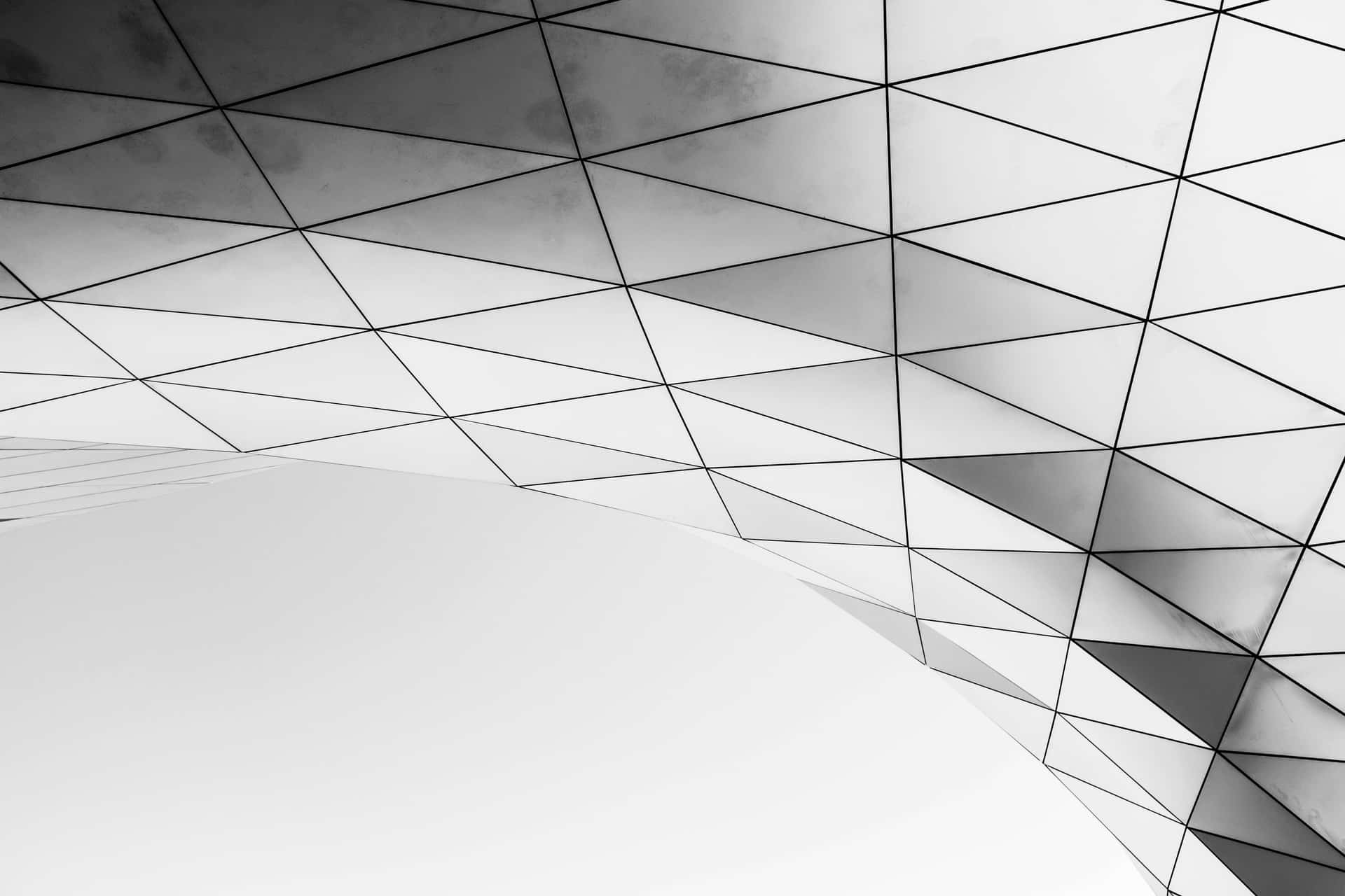 A Minimalistic Black And White Abstract Pattern Background