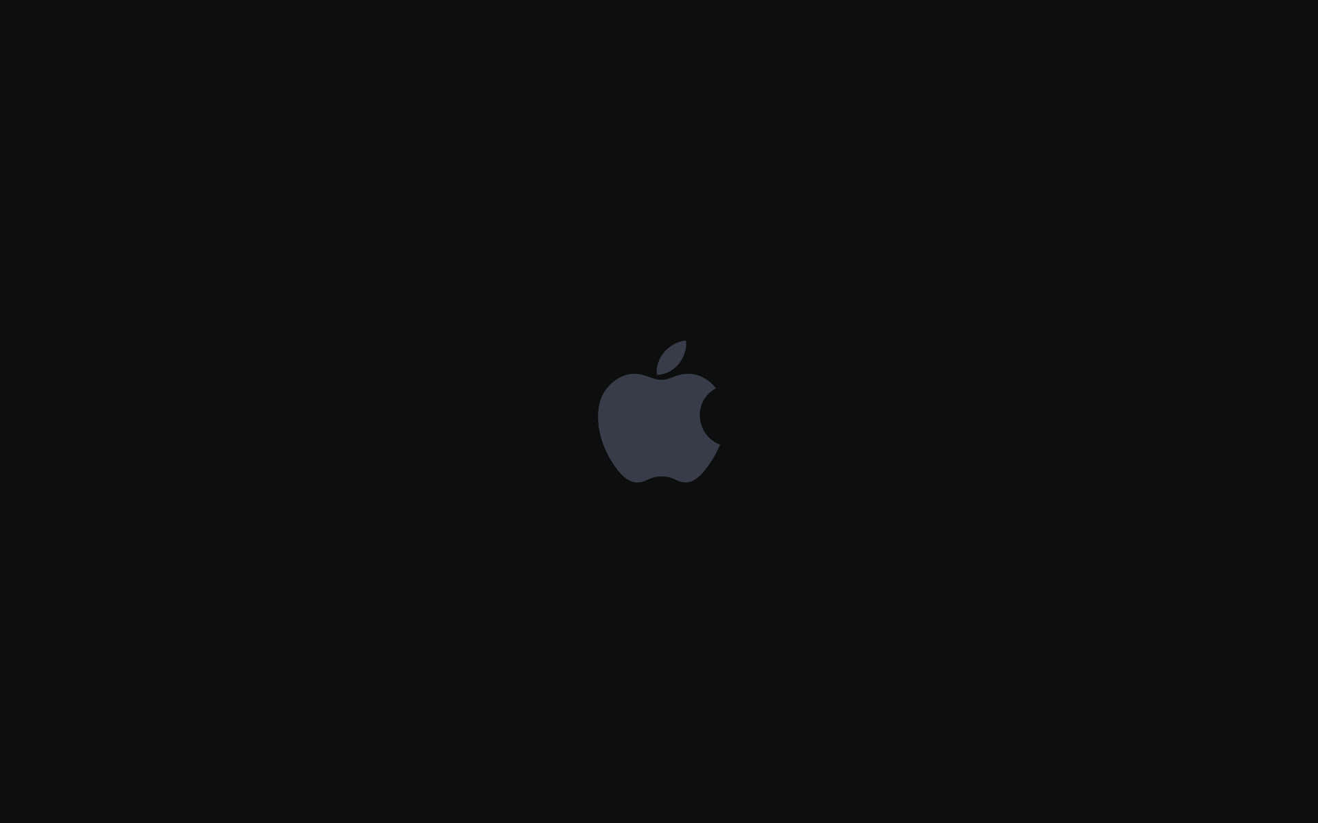 A Minimalistic Classic - The Black Apple Logo