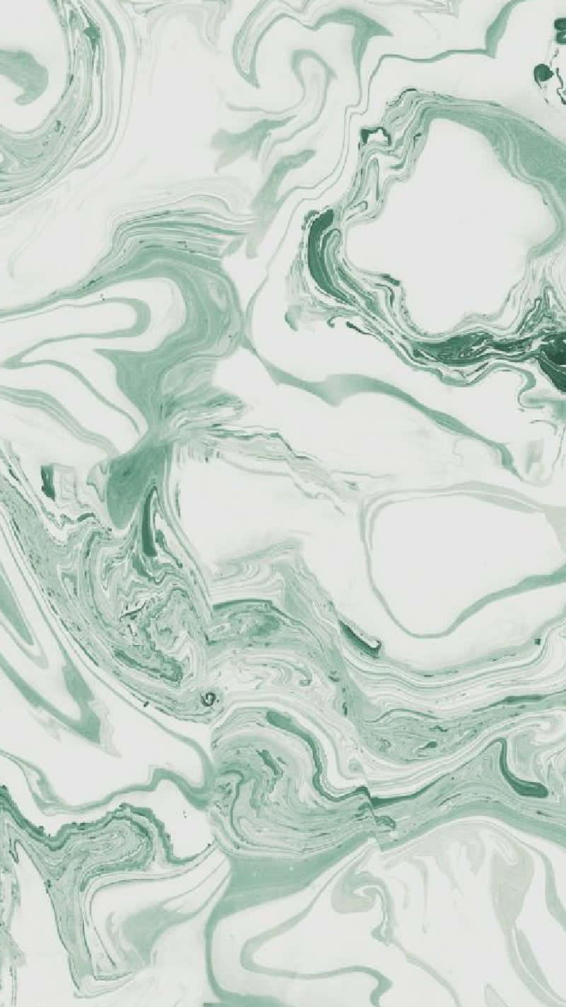 A Mint Green Marble Wallpaper Background