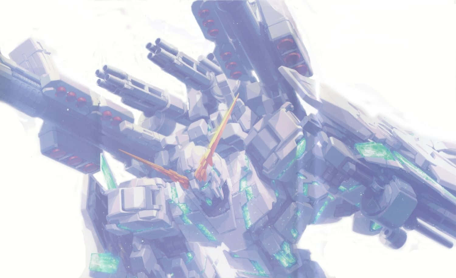 A Mobile Suit From The Gundam Universe - The Rx-0 Gundam Unicorn Background