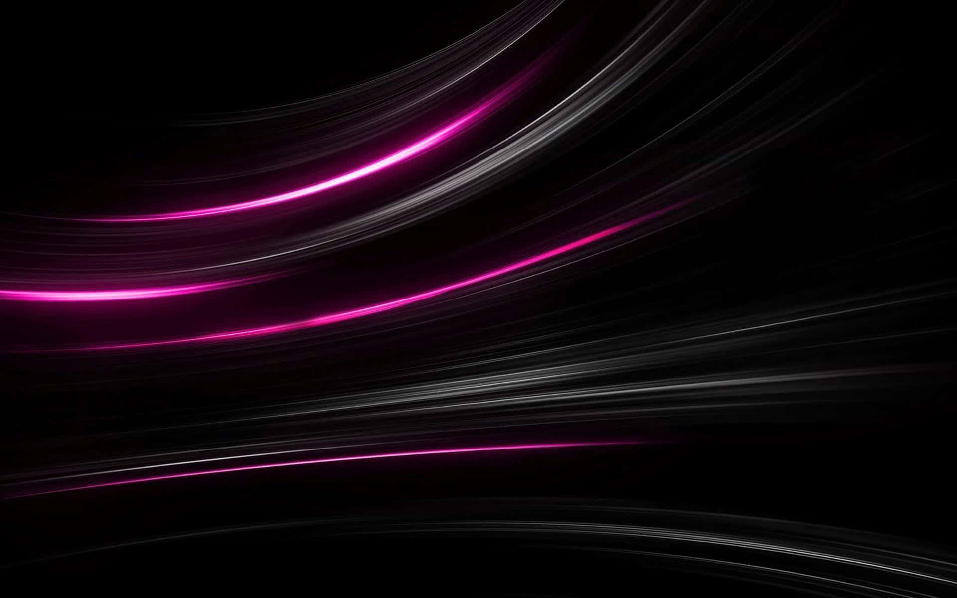 A Modern And Stylish Dramatic Contrast Of Pink And Black. Background