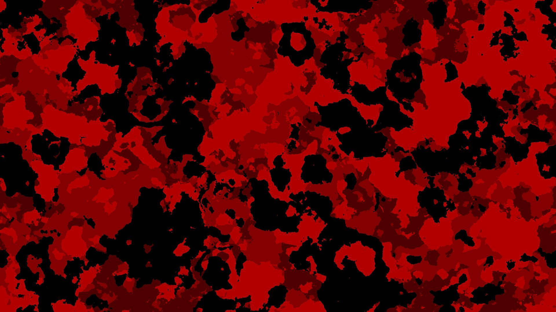 A Modern And Stylish Red Camo Design For Your Next Adventure Background