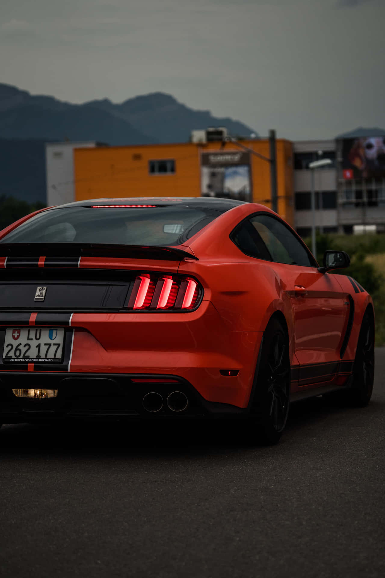 A Modern Car Outfitted With The Latest Android Technology Background
