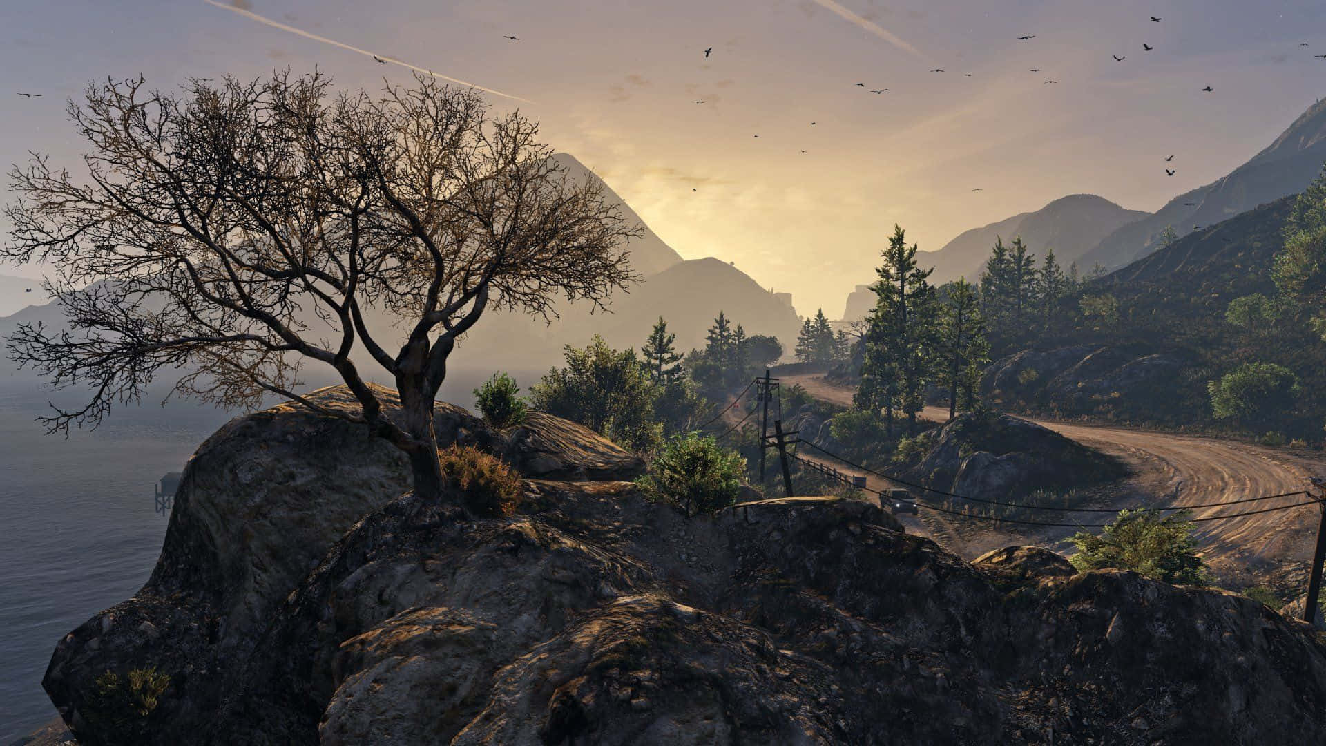 A Modern Day View Of Downtown Los Santos