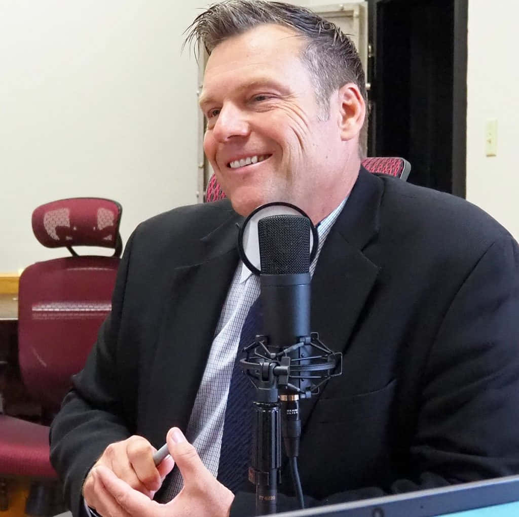 A Modern Lawyer In The Courtroom Background