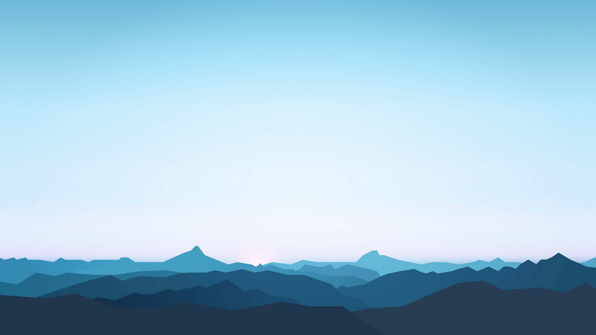 A Modern Minimalist Blue Wallpaper Background