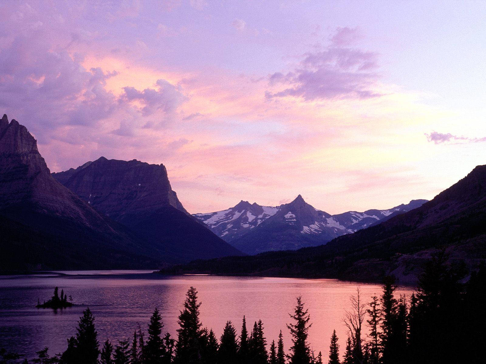 A Mountain Range Is Seen In The Distance Background