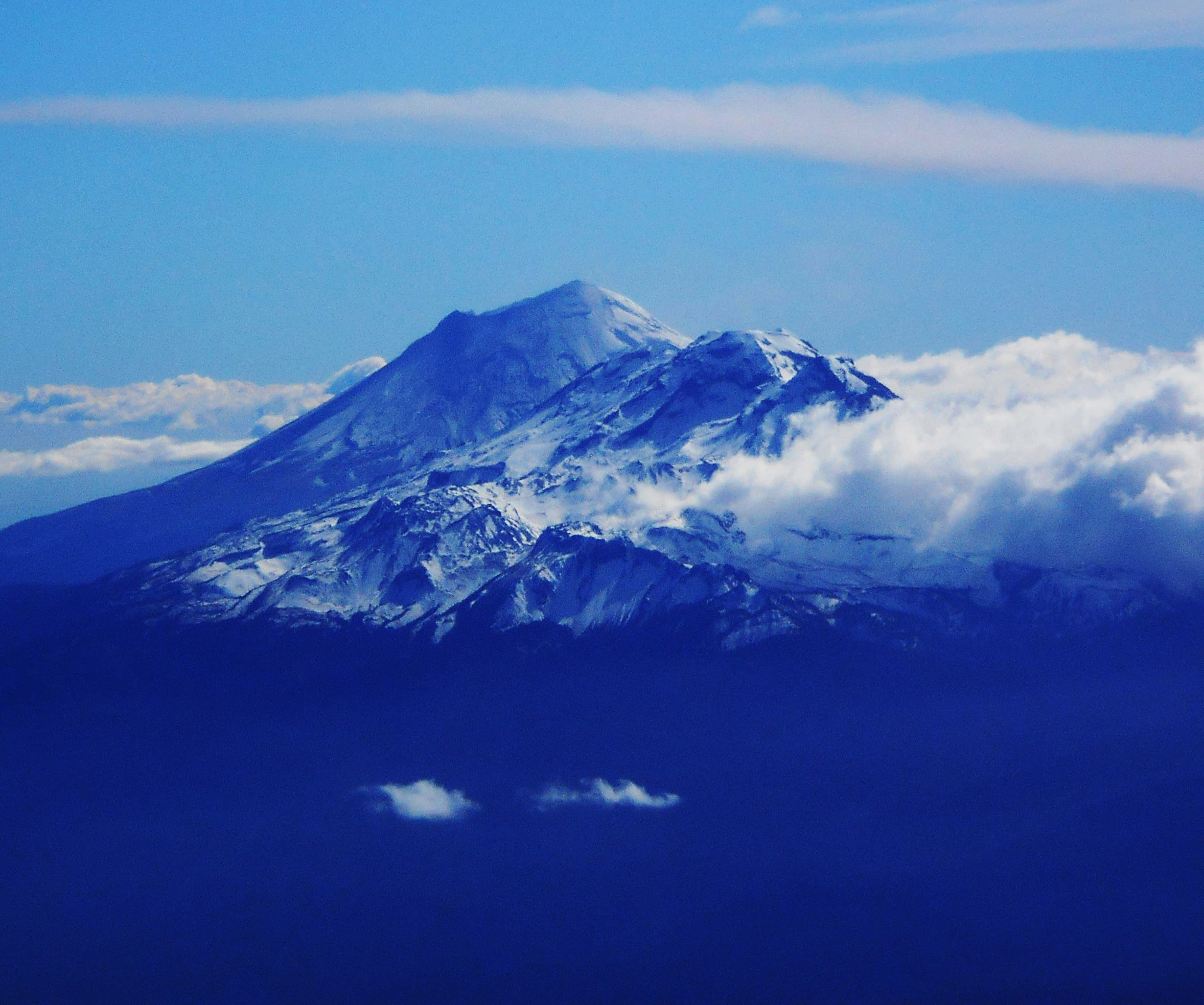 A Mountain With Snow On It