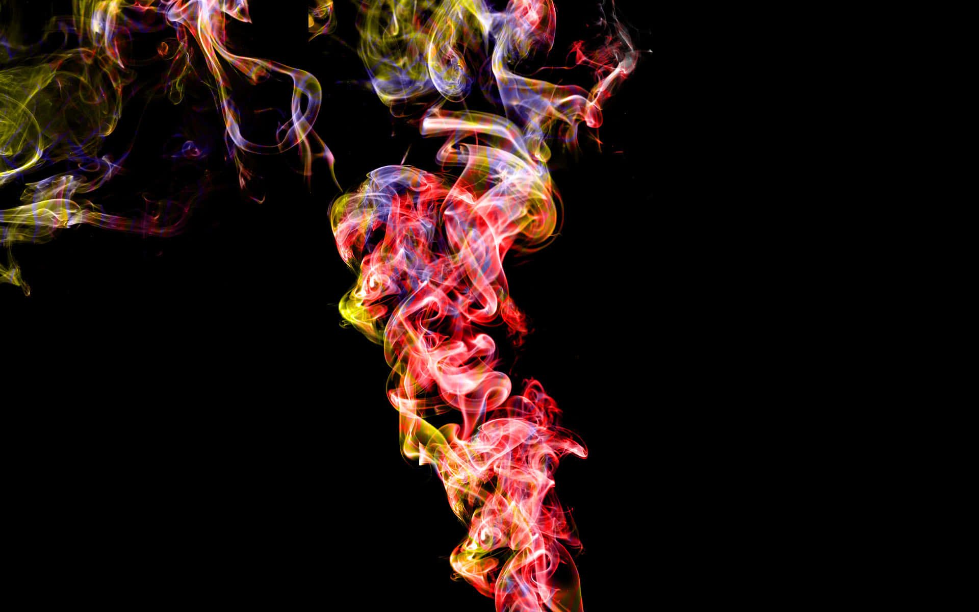 A Mysterious And Dreamy See Of Smoke Background