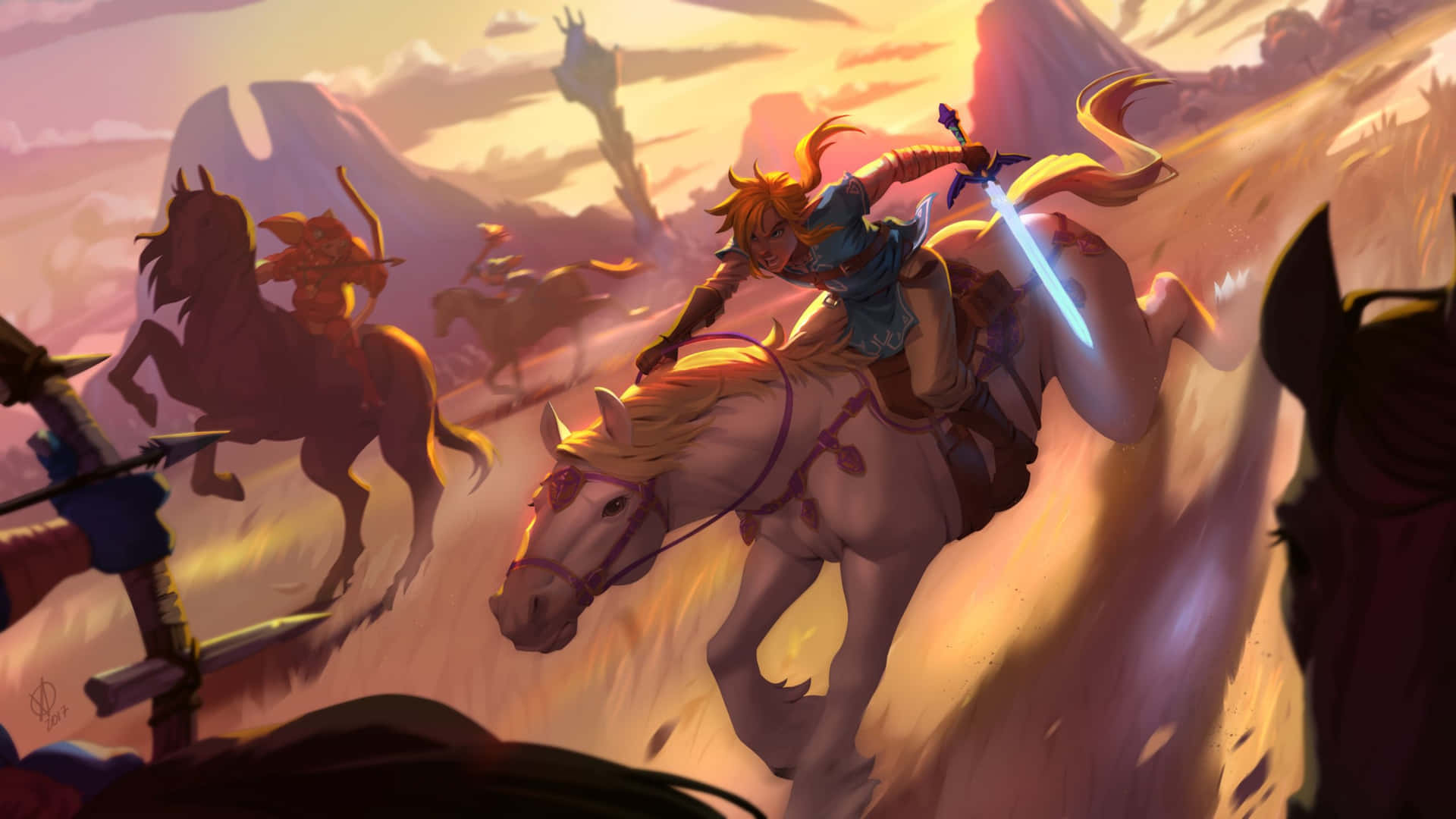 A Mysterious Landscape Awaits In Zelda Breath Of The Wild