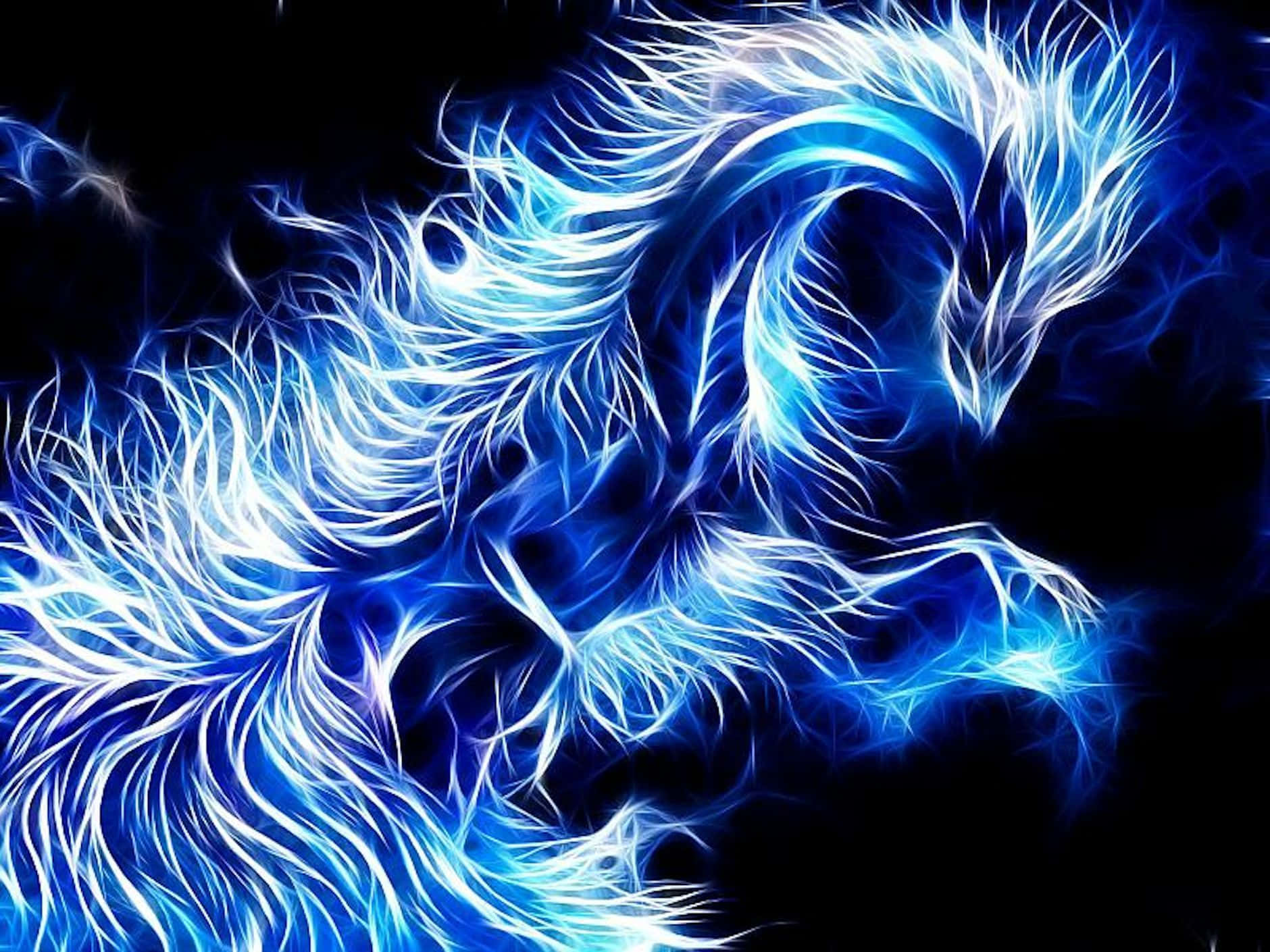 A Mystical Purple Dragon