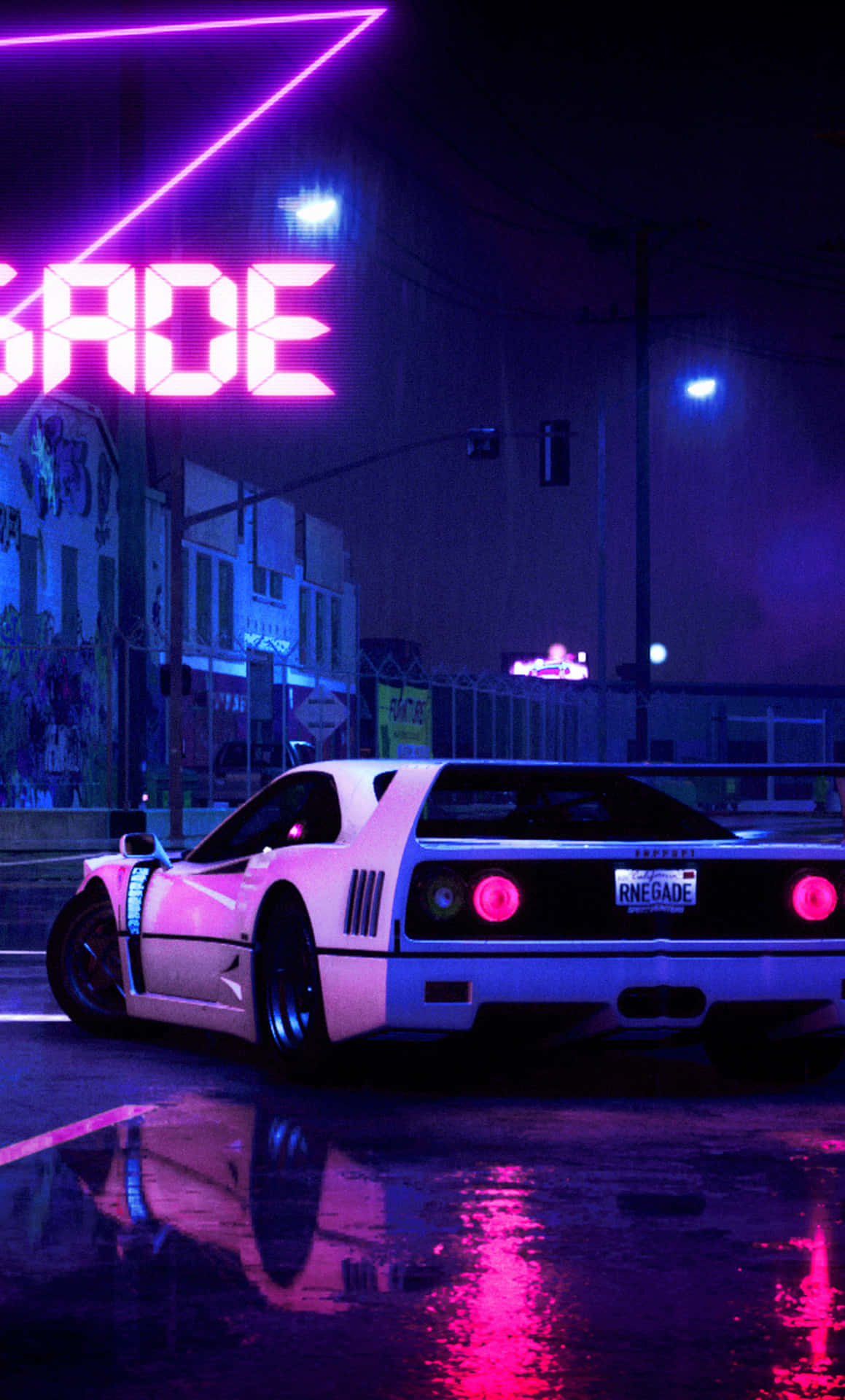 A Neon Sign With The Words 'savage' On It