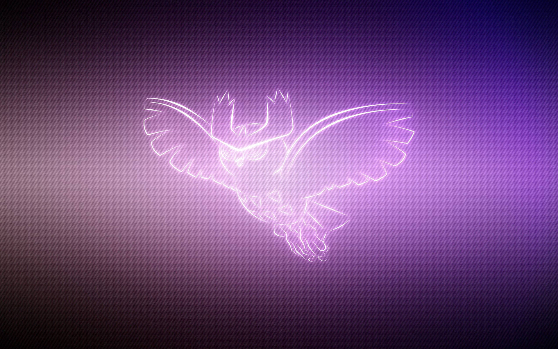 A Noctowl Flying Majestically In The Evening Sky Background