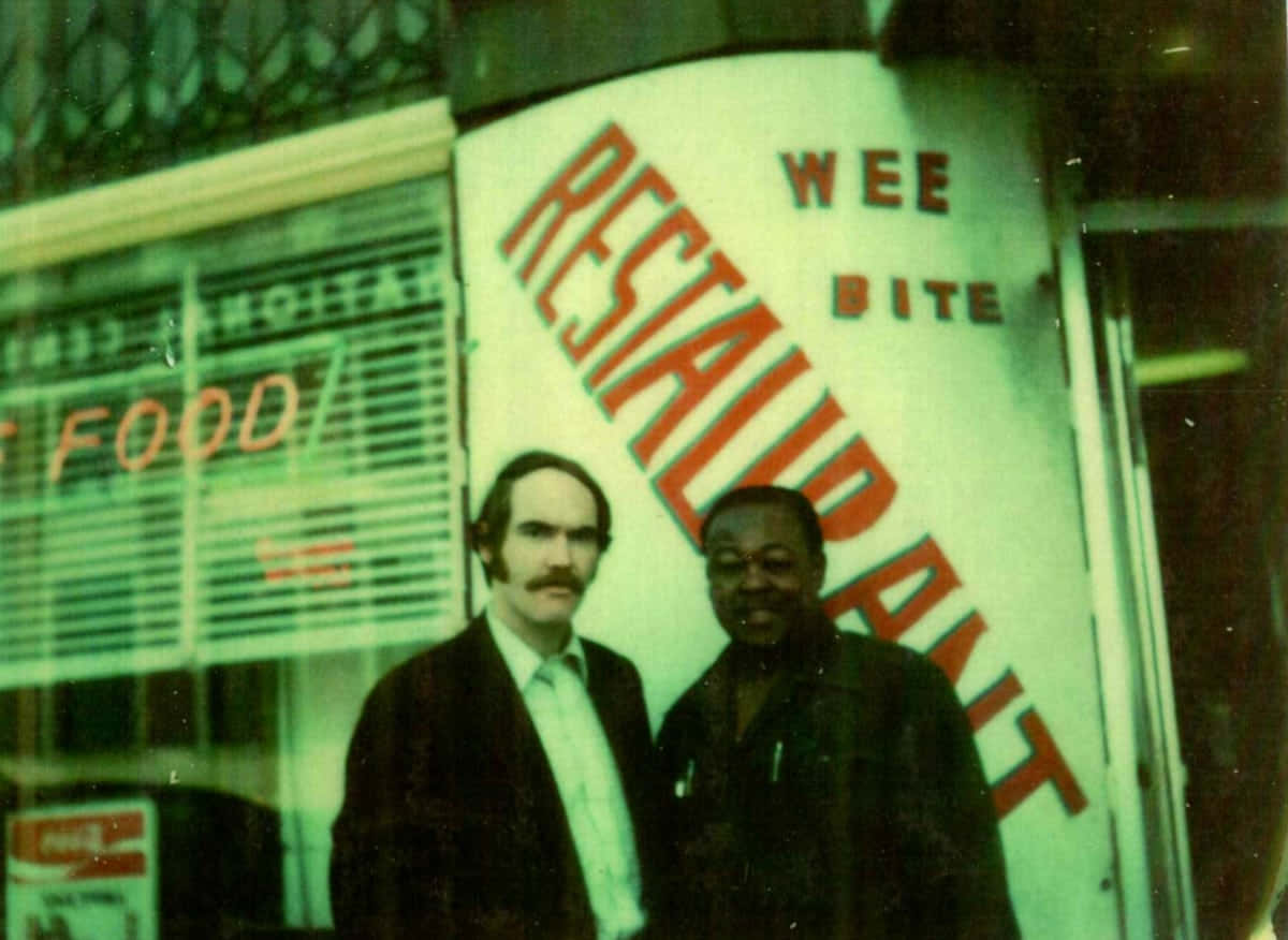 A Nostalgic Glimpse Into Kid Gavilan's Restaurant. Background